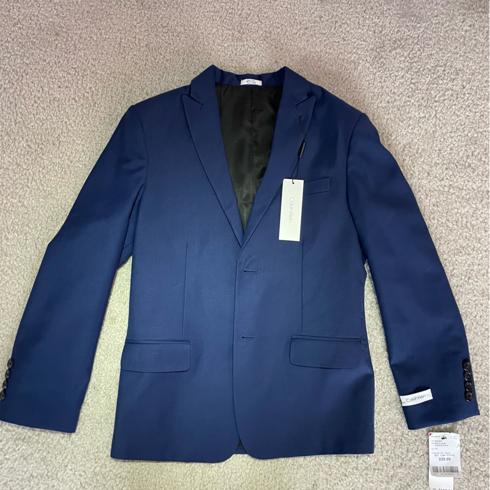 Calvin Klein Boys 2-Piece Dress Suit Size 12